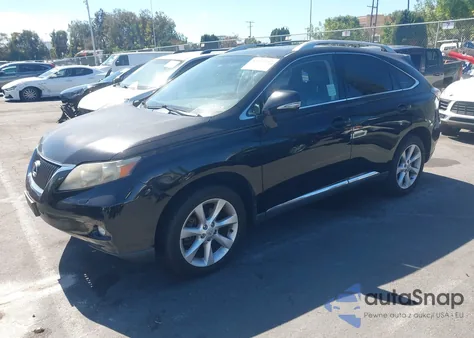 2010 Lexus Rx 350 из США, поврежденный, VIN JTJZK1BAXA2407615